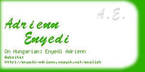 adrienn enyedi business card